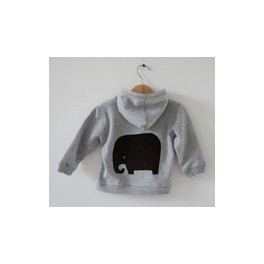 bio t-shirt + olifant buik