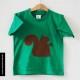 groene t-shirt + eekhoorn